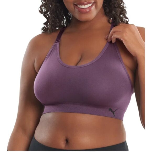 NEW Puma 3pk Seamless Sports Bras - Picture 1 of 9